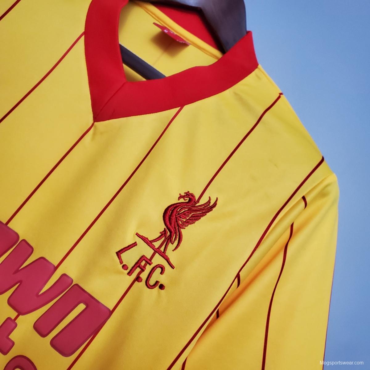 Retro 1984 Liverpool away Soccer Jersey