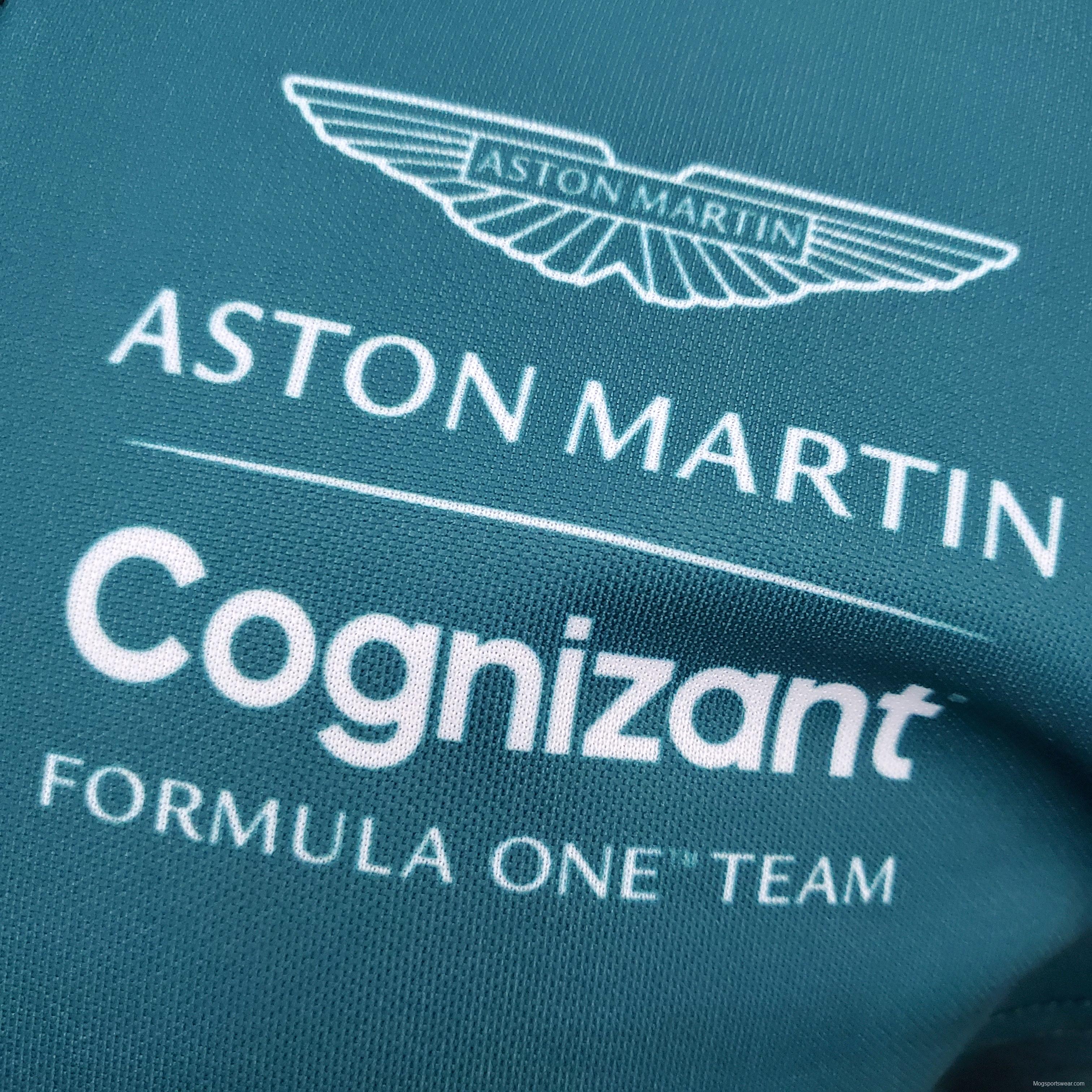 FI Formula One stadium service Aston Martin polo S-5XL