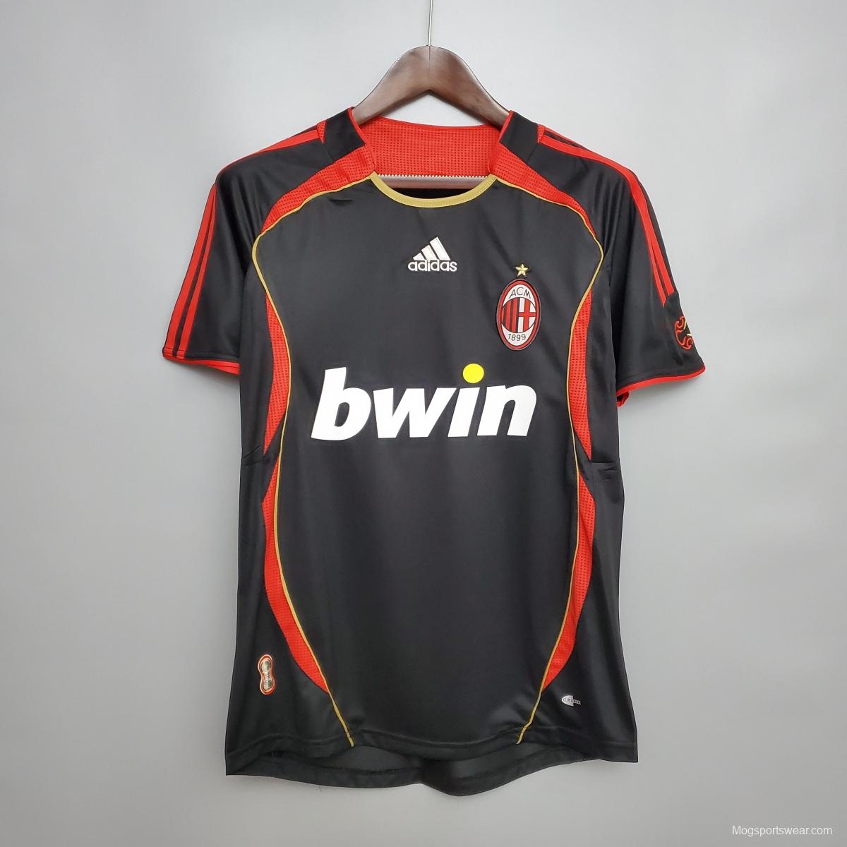 Retro 2006 AC Milan third away Soccer Jersey