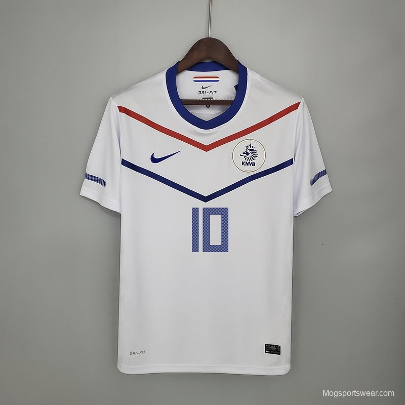 Retro Netherlands 2012 away Soccer Jersey