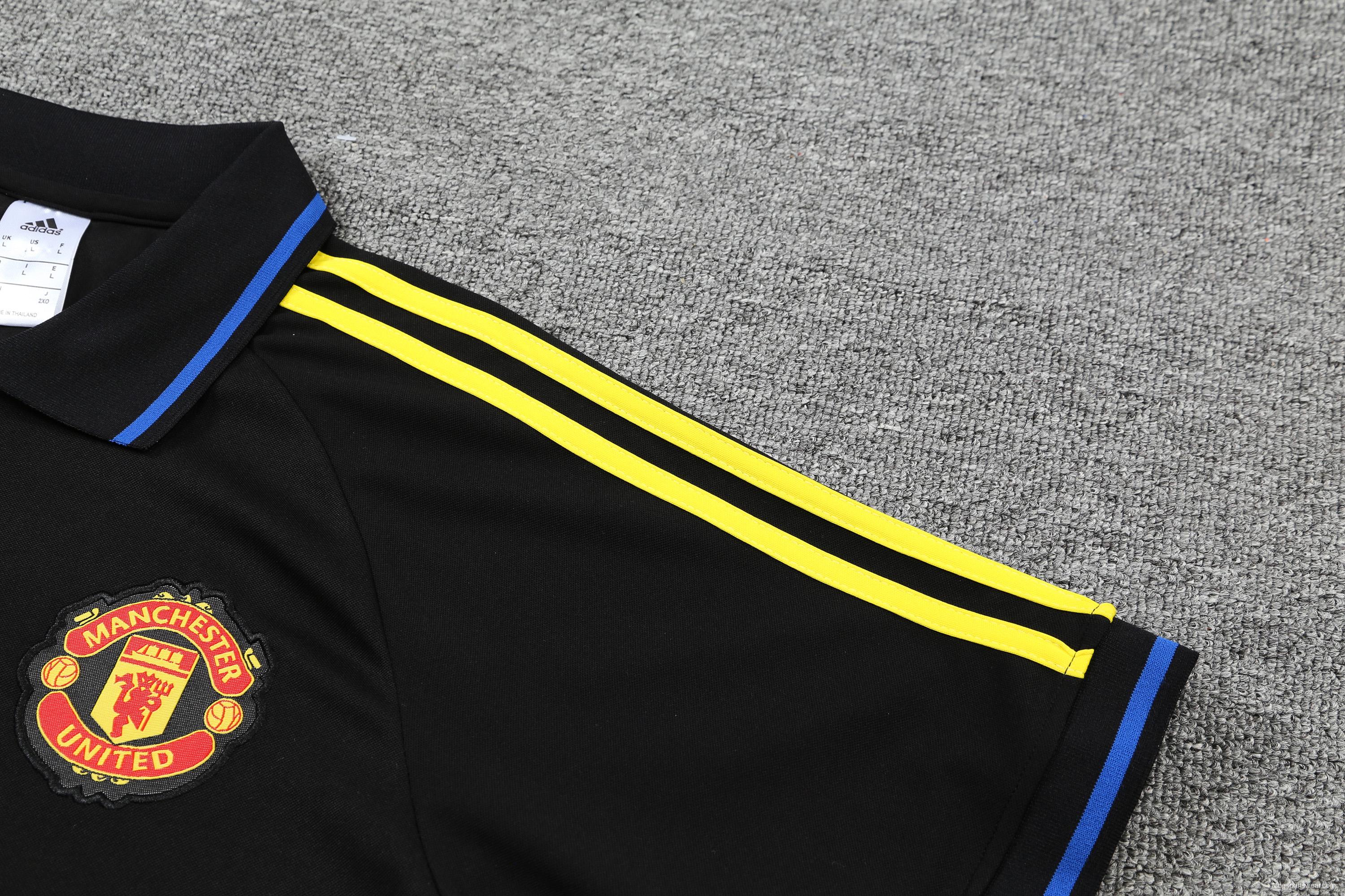 Manchester United POLO kit black and blue stripes(not supported to be sold separately)