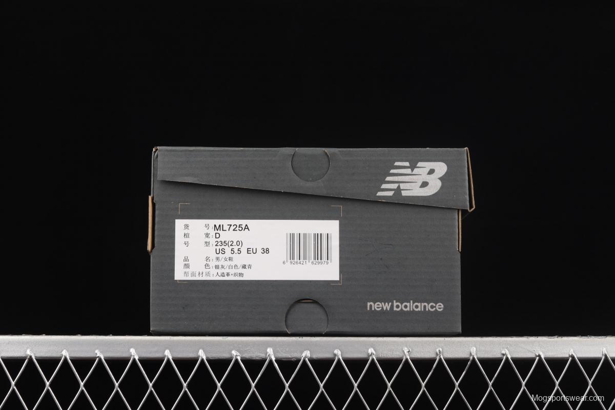 New Balance ML725 series retro single breathable retro daddy sports leisure running shoes ML725A