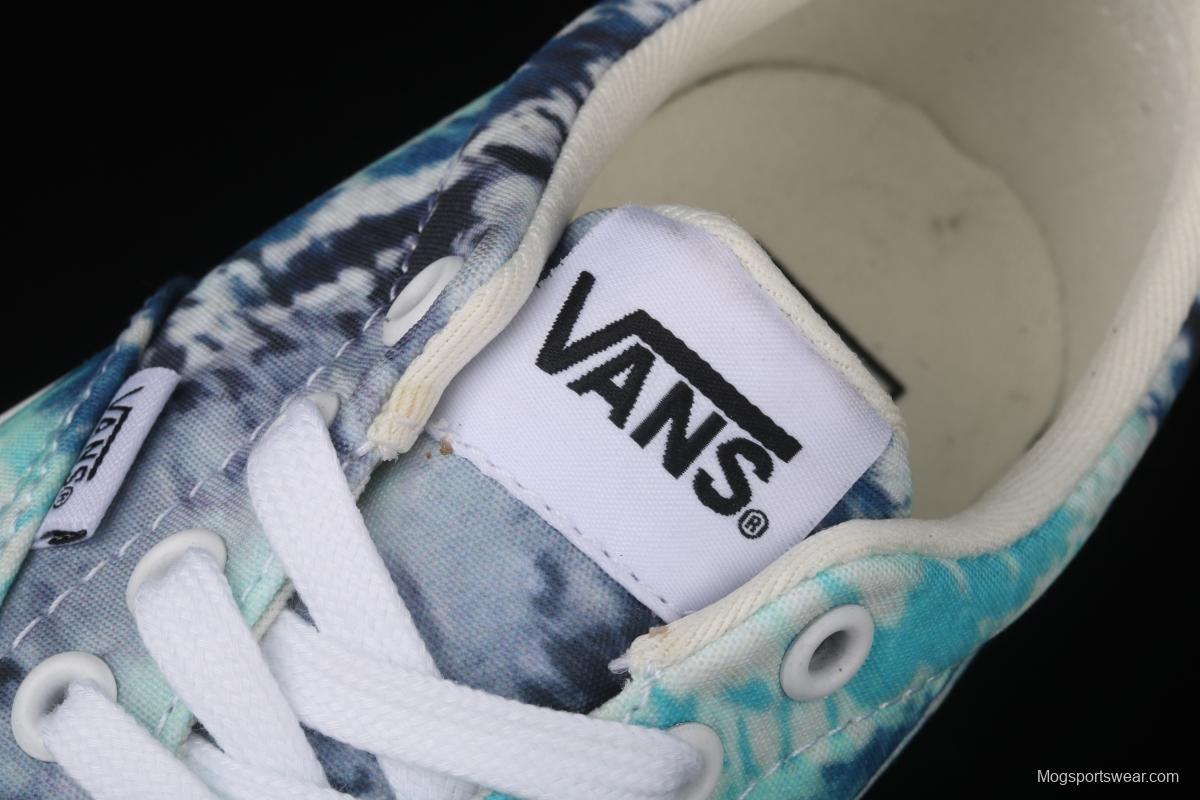 Vans Doheny national style series energetic summer-tie dyeing network celebrity white shoes VN0A3MVZ54H