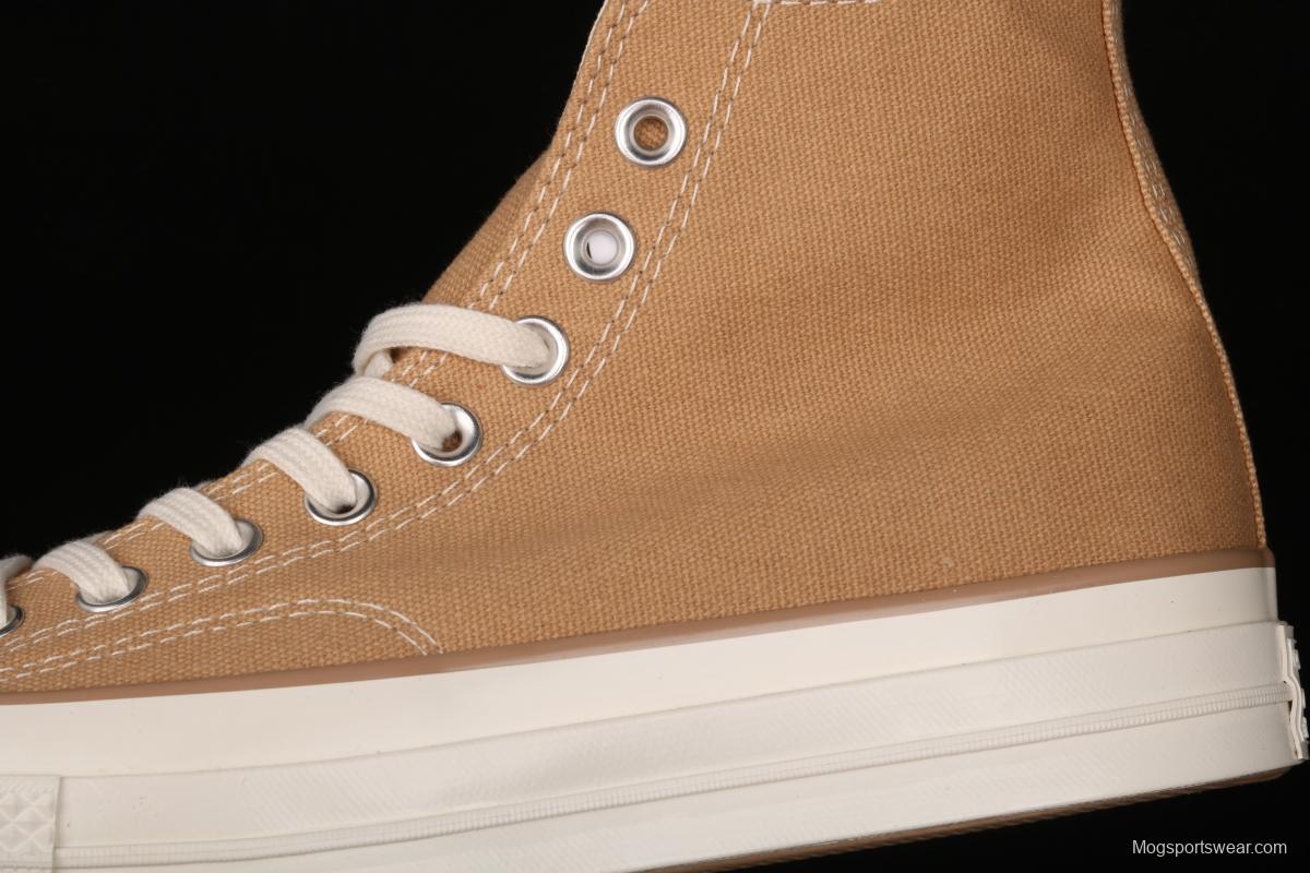 Converse x Carhartt tooling joint name high-top casual board shoes 169220C