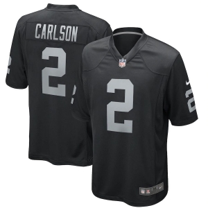 Men's Daniel Carlson Black Player Limited Team Jersey