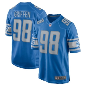 Men's Everson Griffen Blue Player Limited Team Jersey