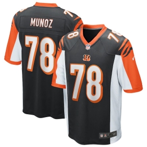 Men's Anthony Munoz Black Retired Player Limited Team Jersey