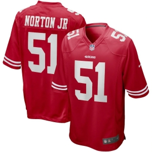 Men's Ken Norton Jr. Scarlet Retired Player Limited Team Jersey