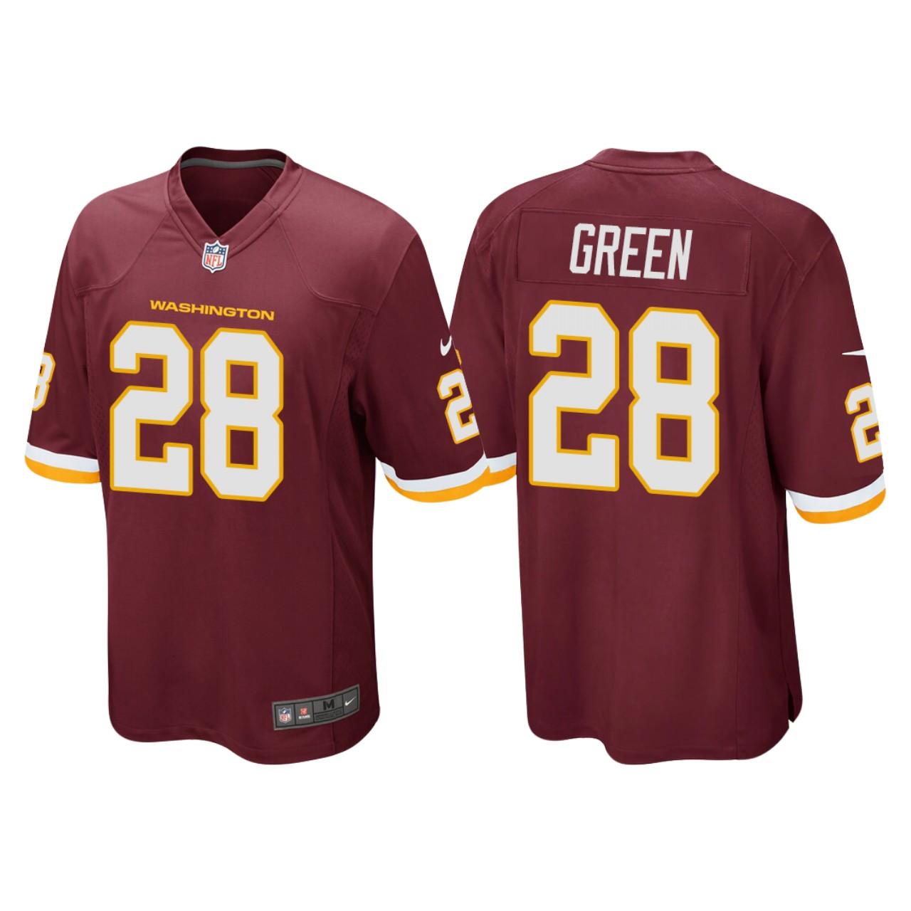 Men's #28 Darrell Green Burgundy Retired Player Limited Team Jersey