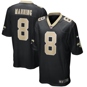 Men's Archie Manning Black Retired Player Limited Team Jersey