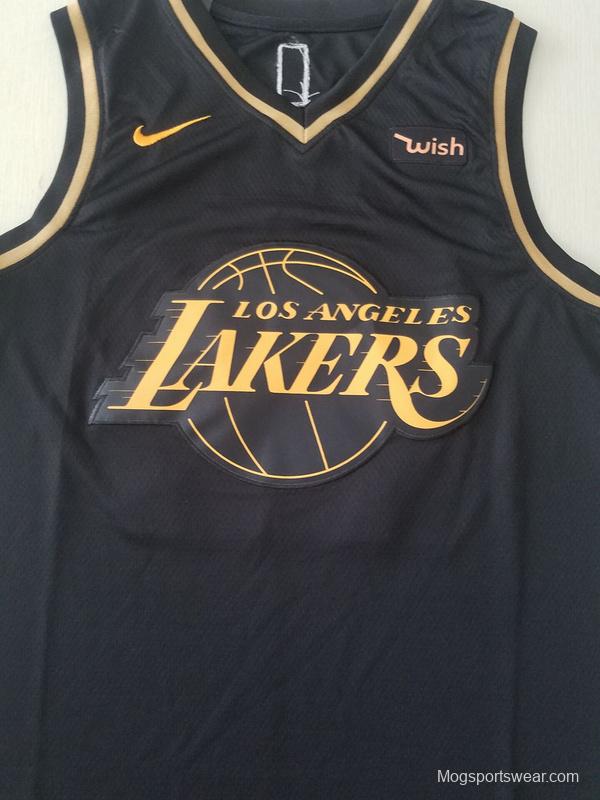 LeBron James 23 Black Golden Edition Jersey