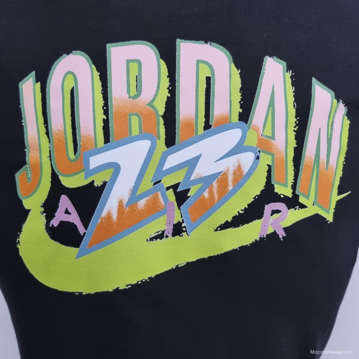 Mens Jordan Casual Black T-Shirts #K000153