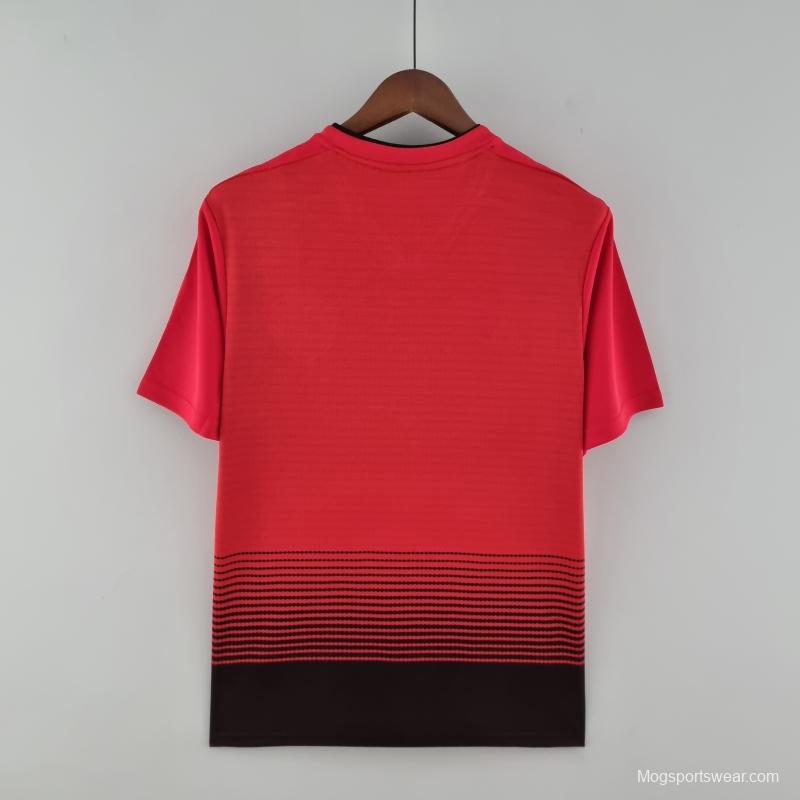 Retro 18/19 Manchester United Home Soccer Jersey