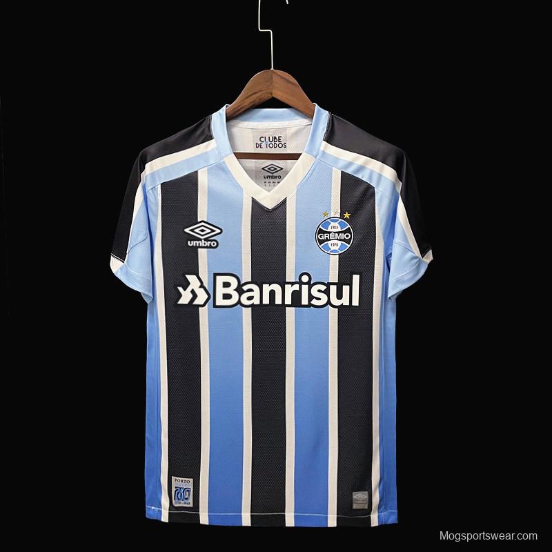 22/23 Gremio Home  Soccer Jersey