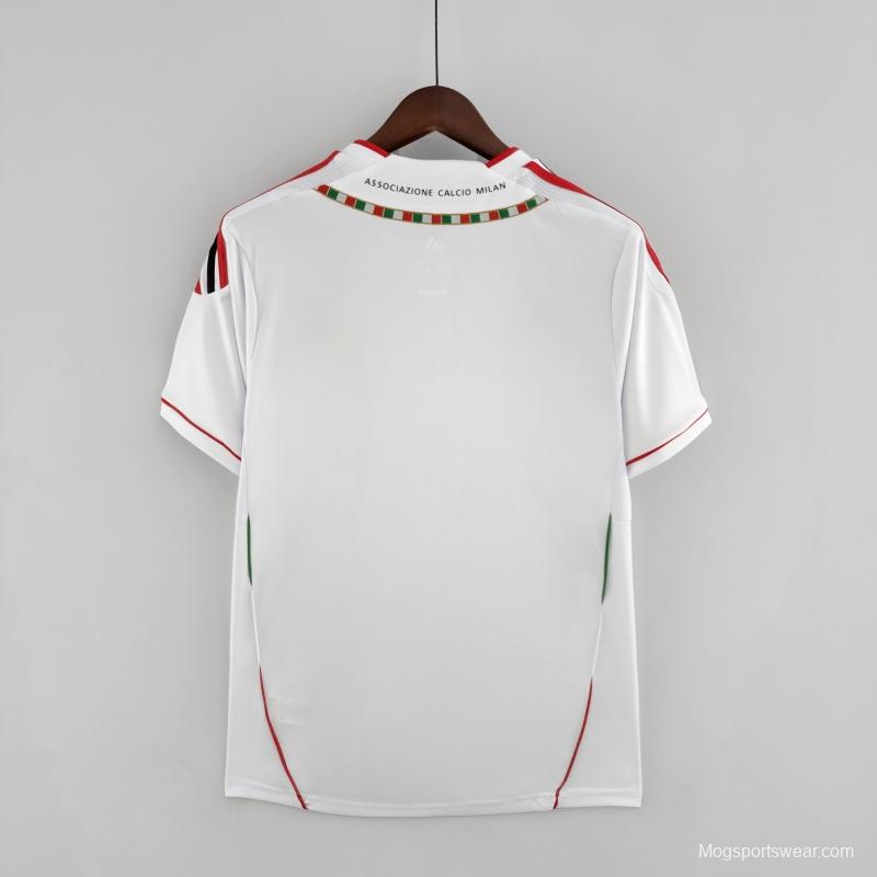 Retro AC Milan 11/12 AWAY Soccer Jersey