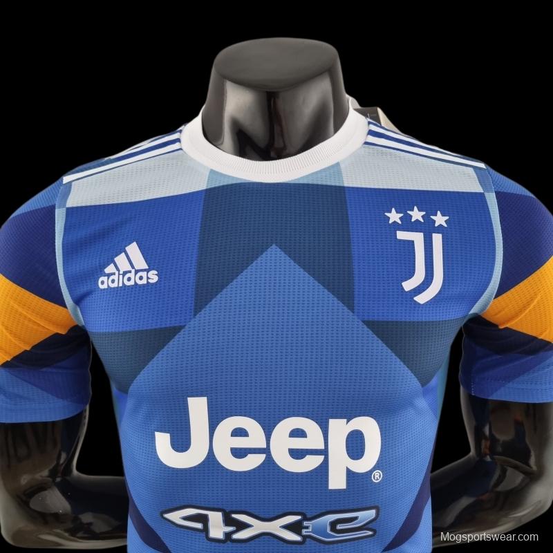 Player Version 22/23 Juventus Fourth Away Soccer Jersey