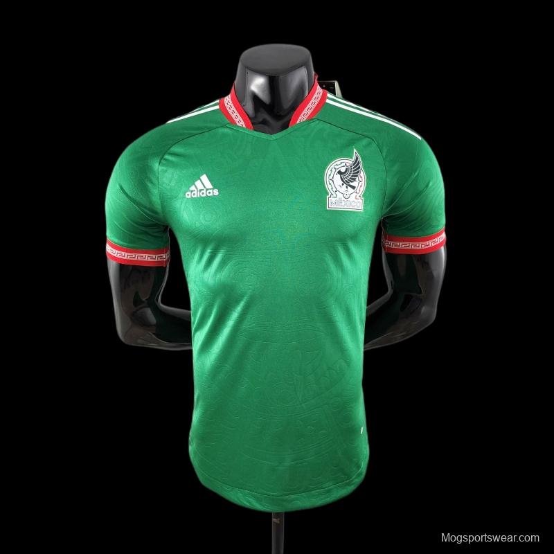 Player Version 2022 Mexico Special Edition Green Jersey