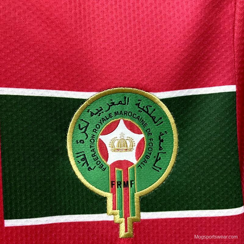 2022 Morocco Home Soccer Jersey