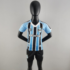 22/23 Kids Kit Gremio Home Size：16-28 Soccer Jersey