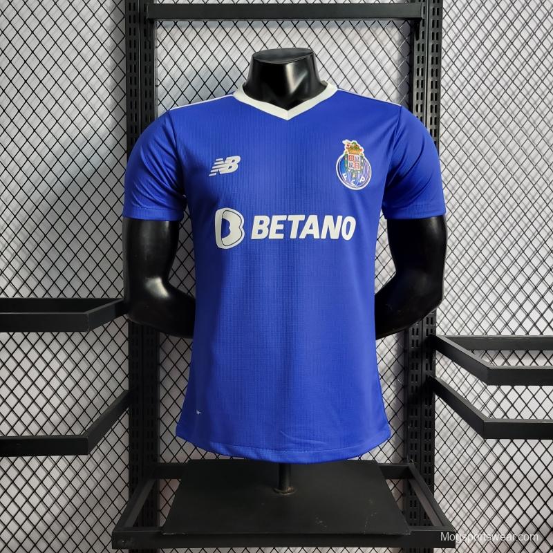 22/23 Player Version Porto 2 Away Soccer Jersey