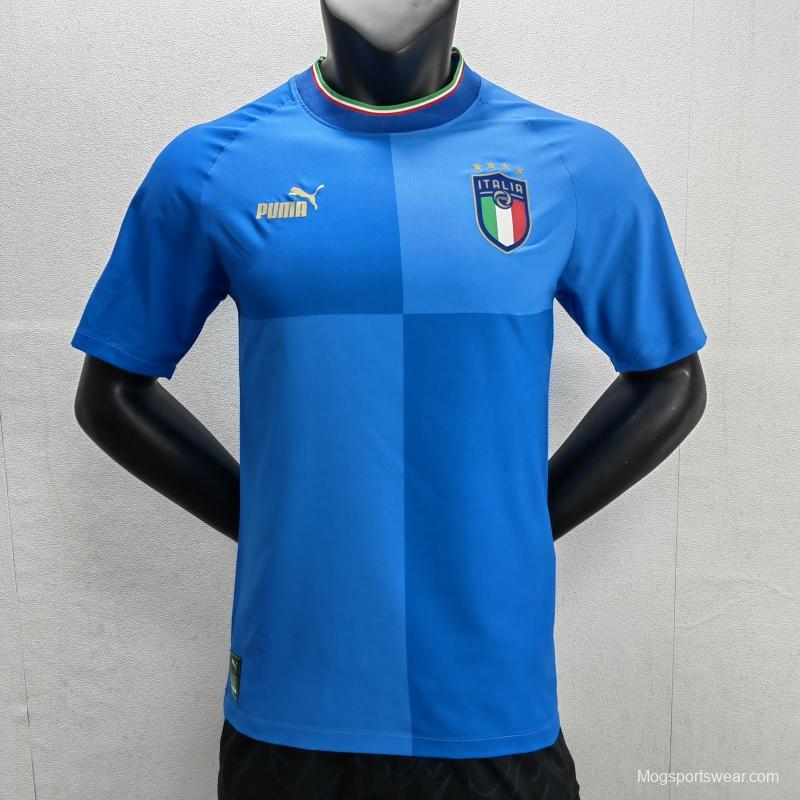 Player Version Italy Home Jersey