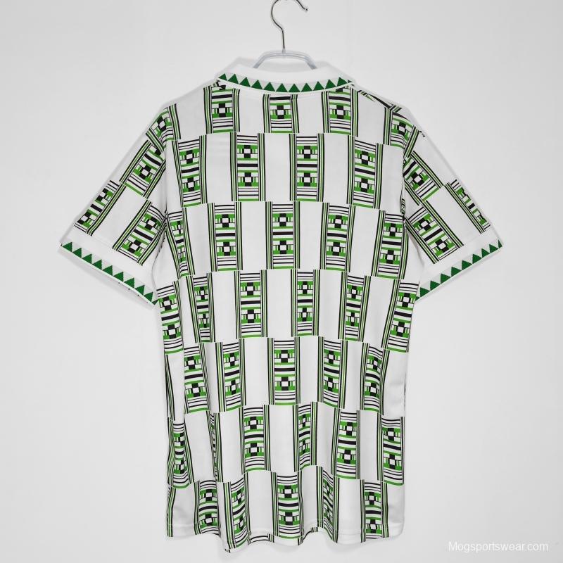 Retro 1994 Nigeria Away Soccer Jersey