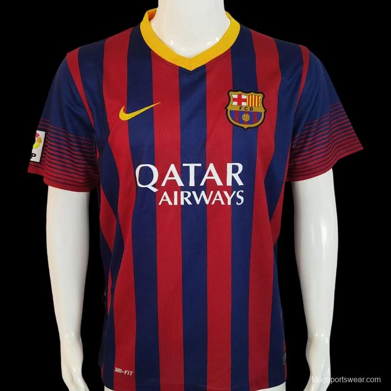 Retro 13/14 Barcelona Home Jersey