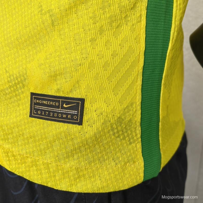 Player Version 2022 Brazil Yellow Special Jersey