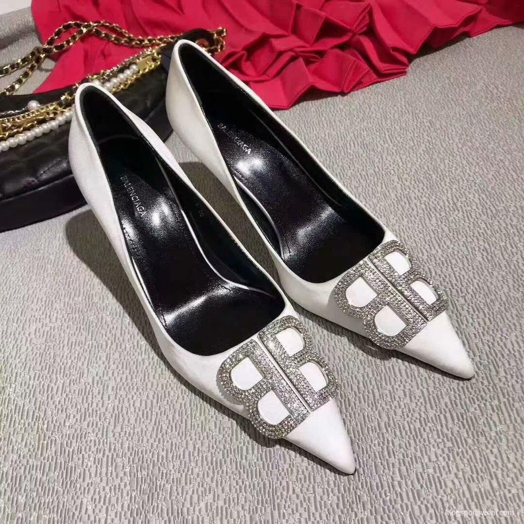 2 Color Women Balenciaga High Heels Shoes