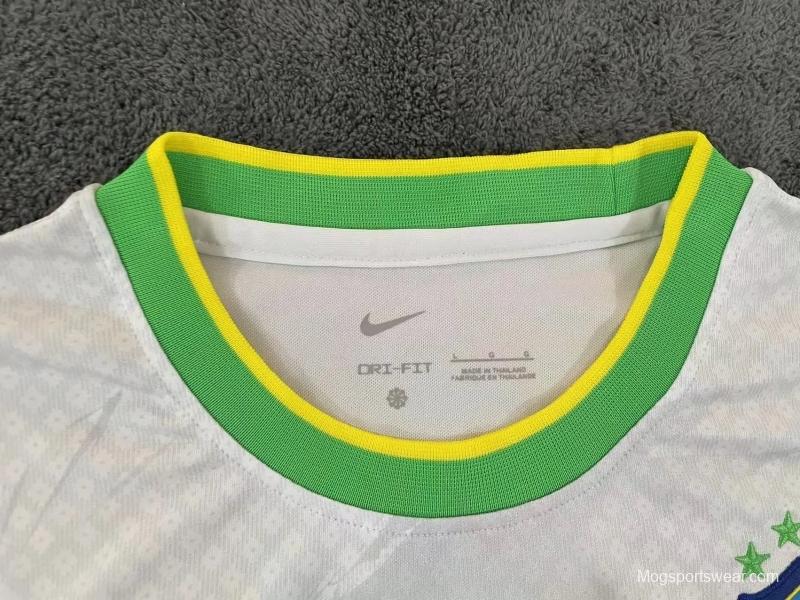 2022 Brazil White Training Jersey