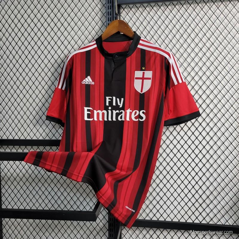 Retro 14/15 AC Milan Home Jersey