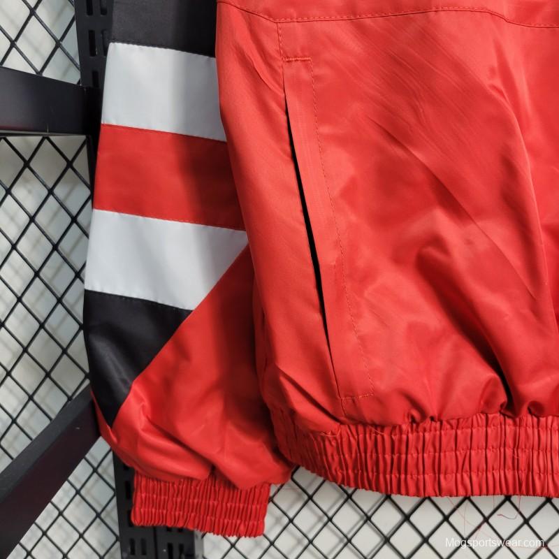 23-24 Juventus Red Windbreaker