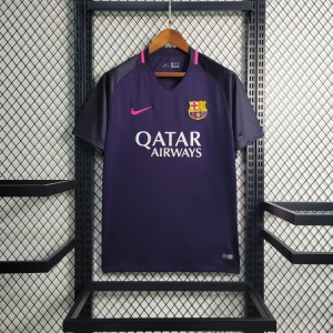 Retro 16-17 Barcelona Away Purple Jersey