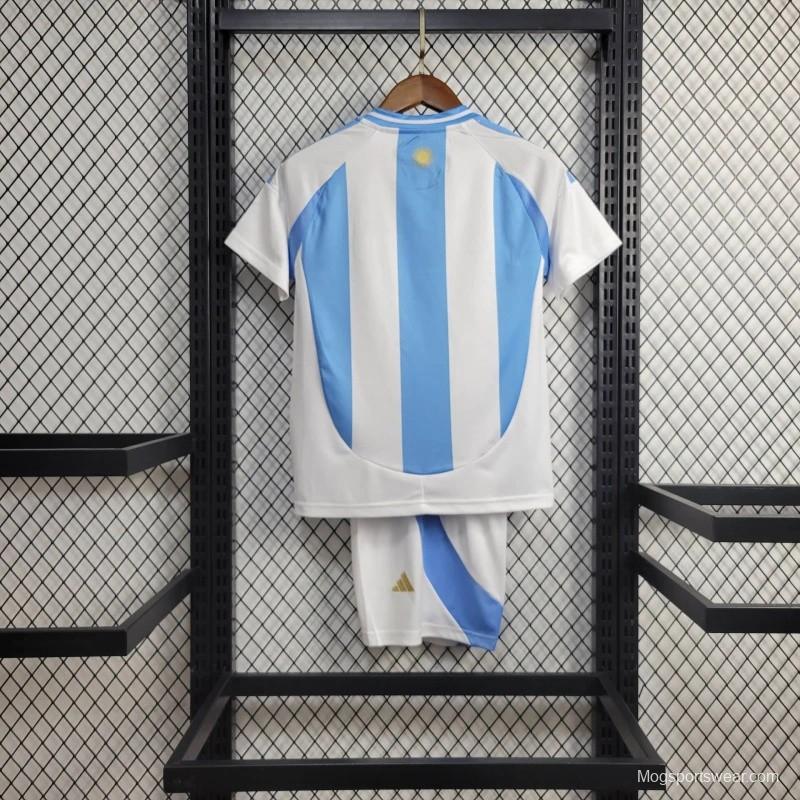 2024 Kids Argentina Home Jersey