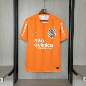 2010 Retro Corinthians Goalkeeper Orange Jersey