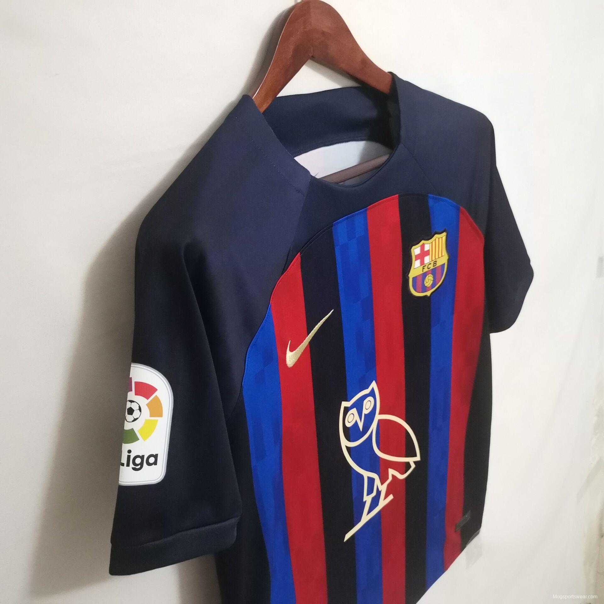 22/23 Barcelona Drake Jersey