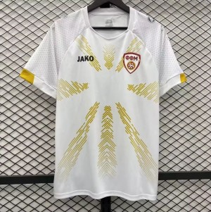 2023 North Macedonia Away White Jersey