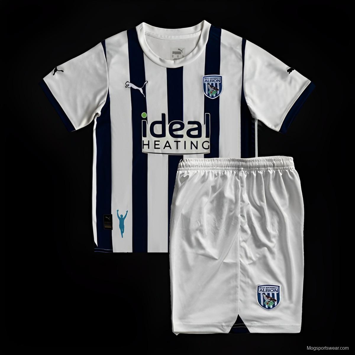 23/24 Kids West Bromwich Home Jersey