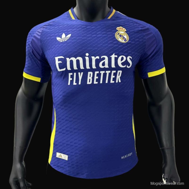 Player Version 24/25 Real Madrid Third Blue Jersey