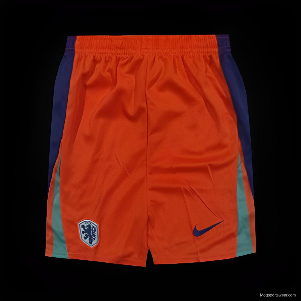 2024 Netherlands Home Shorts