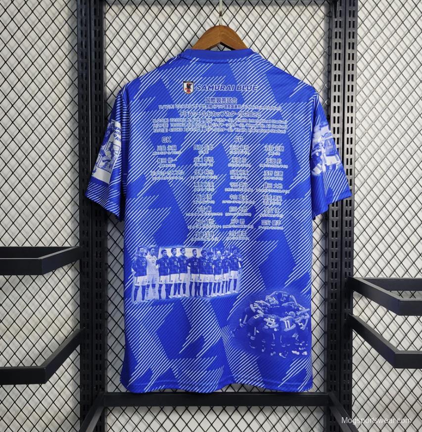 2024 Japan Samurai Blue Special Jersey